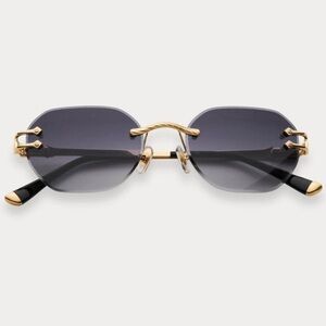 JAMES ORO Cavier Rimless Sunglasses - Collection i - Unisex